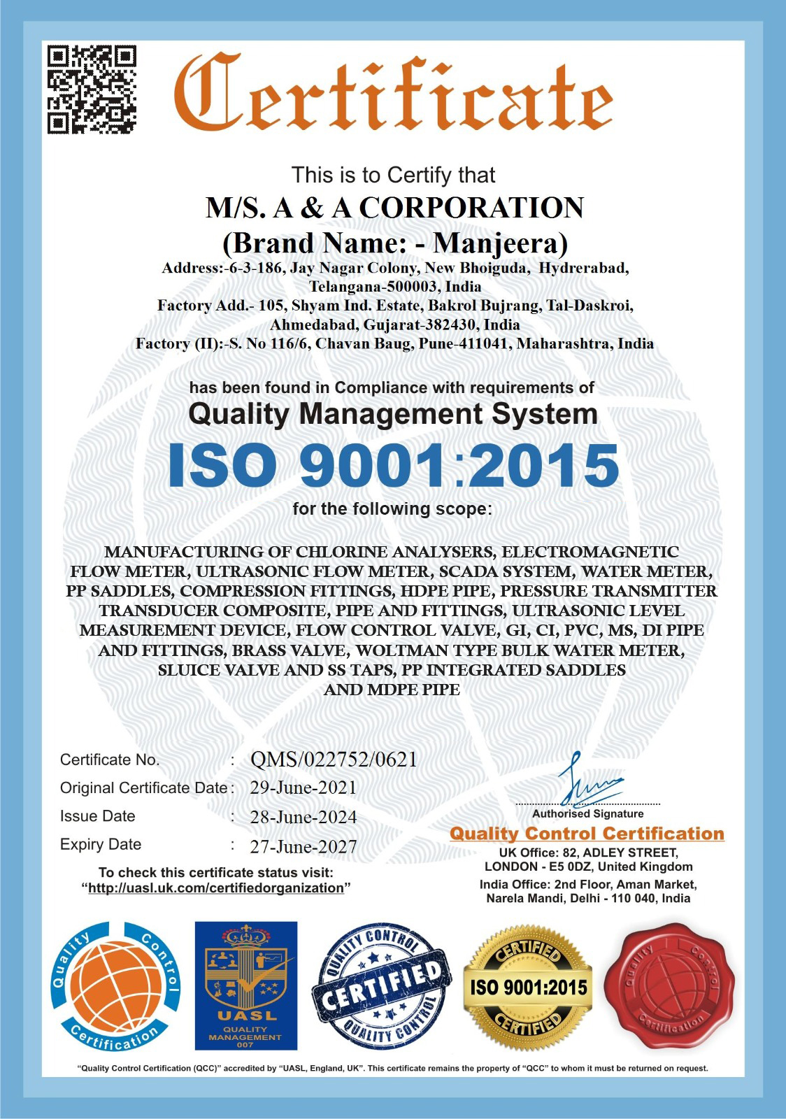 Certificate 2